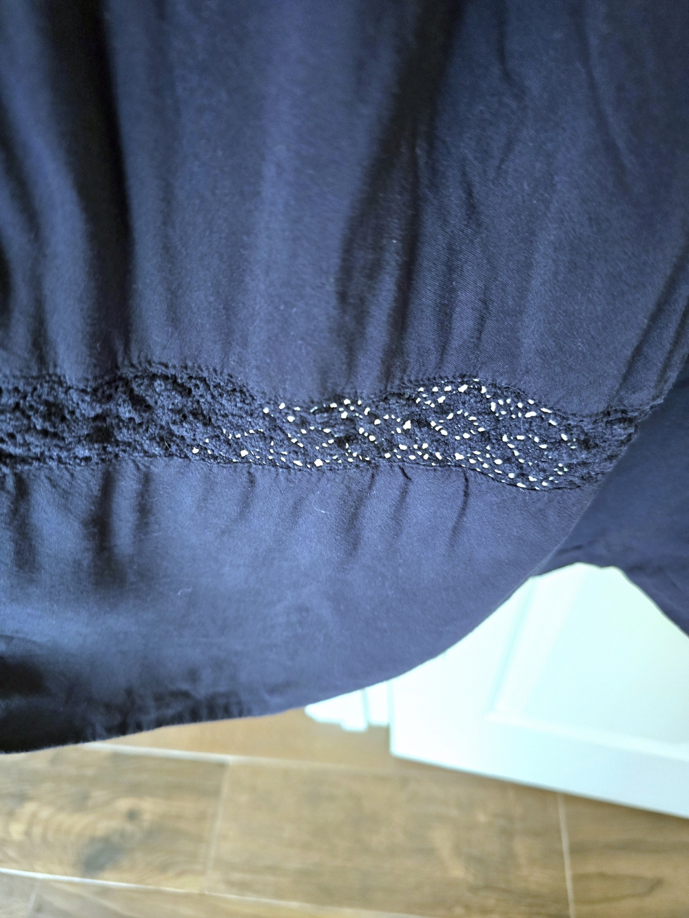 torrid Navy Blue Spaghetti-Strap Midi Dress - Picture 5 of 10